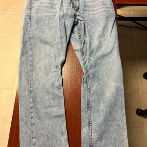 Bonobos Men's Light Blue Straight Jeans 35/30